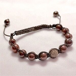 Cultured Brown Pearl Bracelet